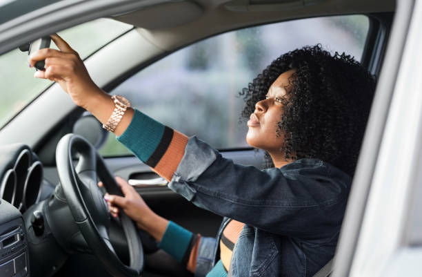 driving, black woman driving, car accident